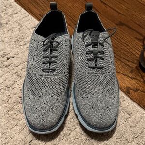 Cole Haan Men's Charcoal Knit Oxford Shoes